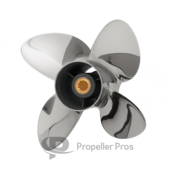 PowerTech SRA4 Stainless Propeller Tohatsu 25-30 hp